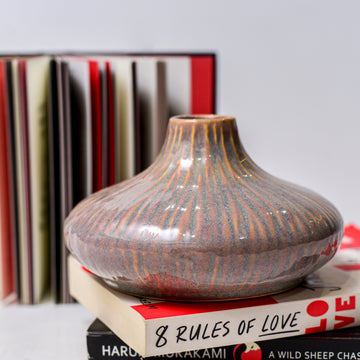 Asher Bud Vase (Dusty Pink and Hues of Blue)