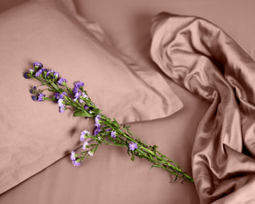 Solid 100% Organic Cotton Flat Sheet Set, Sand