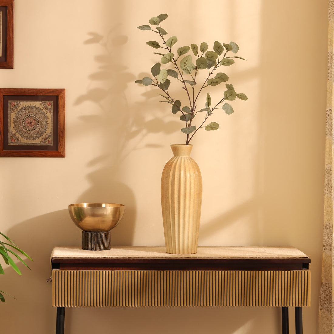 Faux Eucalyptus Stick, Single (75cm)