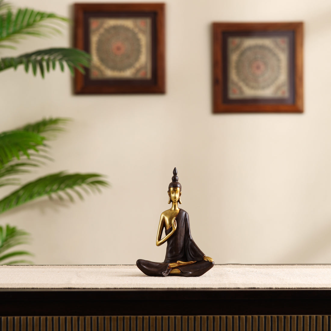 Meditating Buddha Figurine