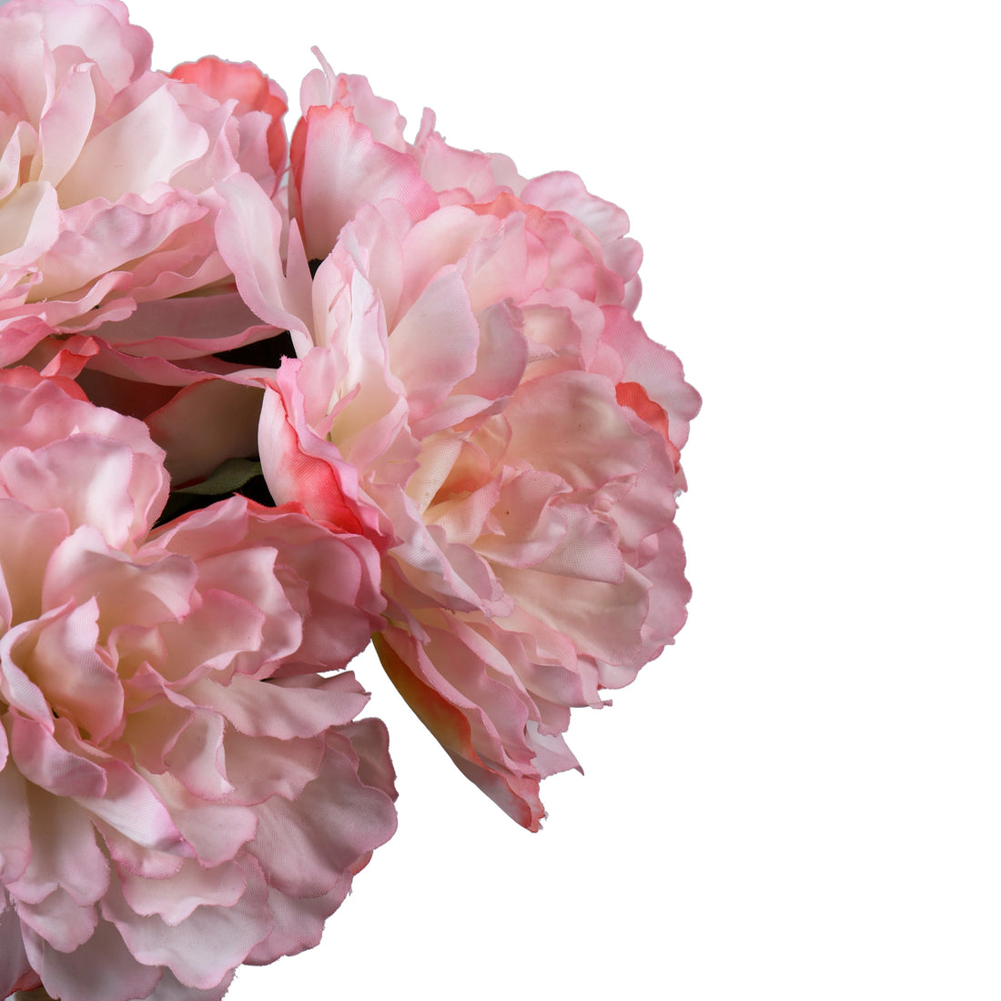 Baby Pink Peony Faux Flower Bouquet, Set of 2 (30cm)