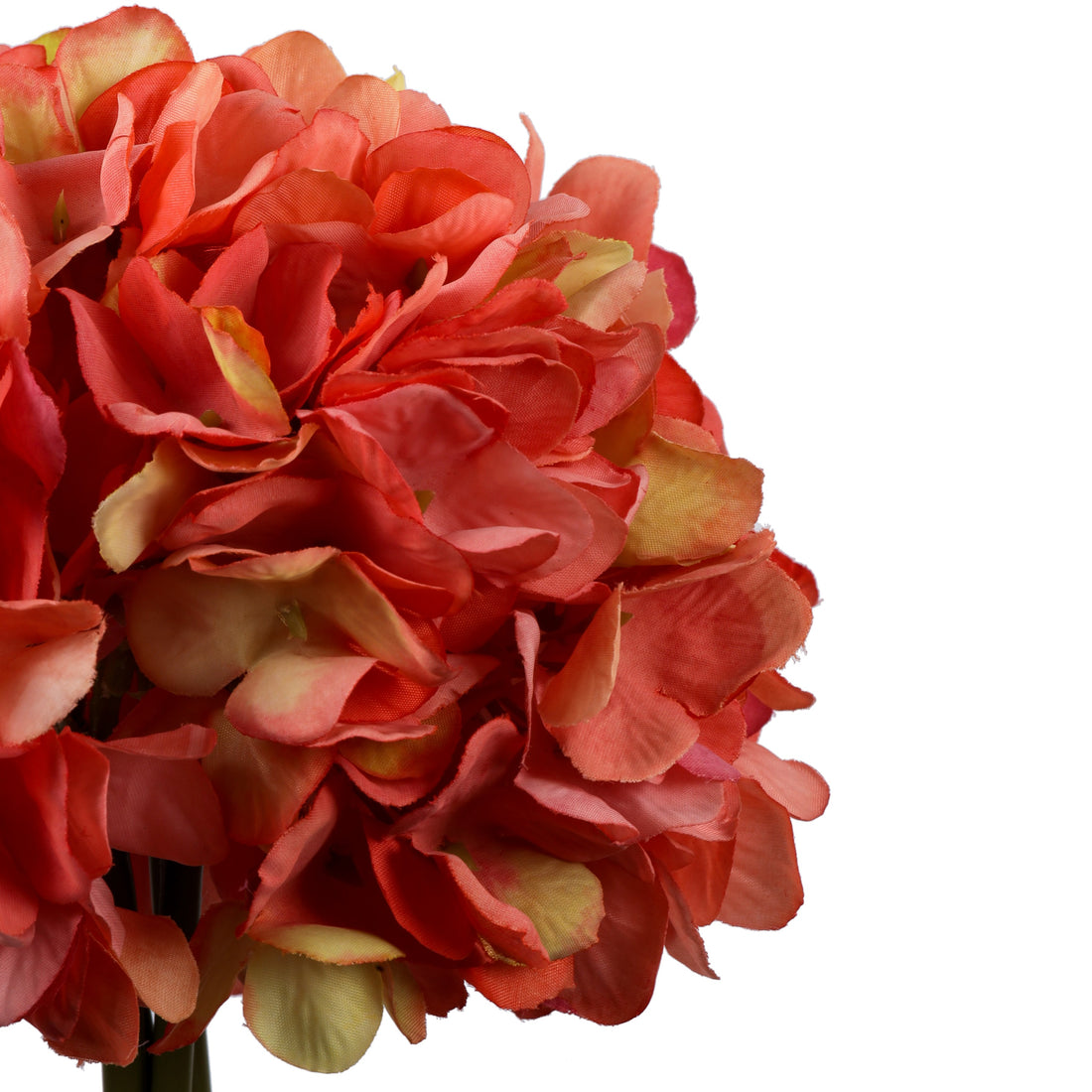 Pink Hydrangea Faux Flower Bouquet, Single (30cm)
