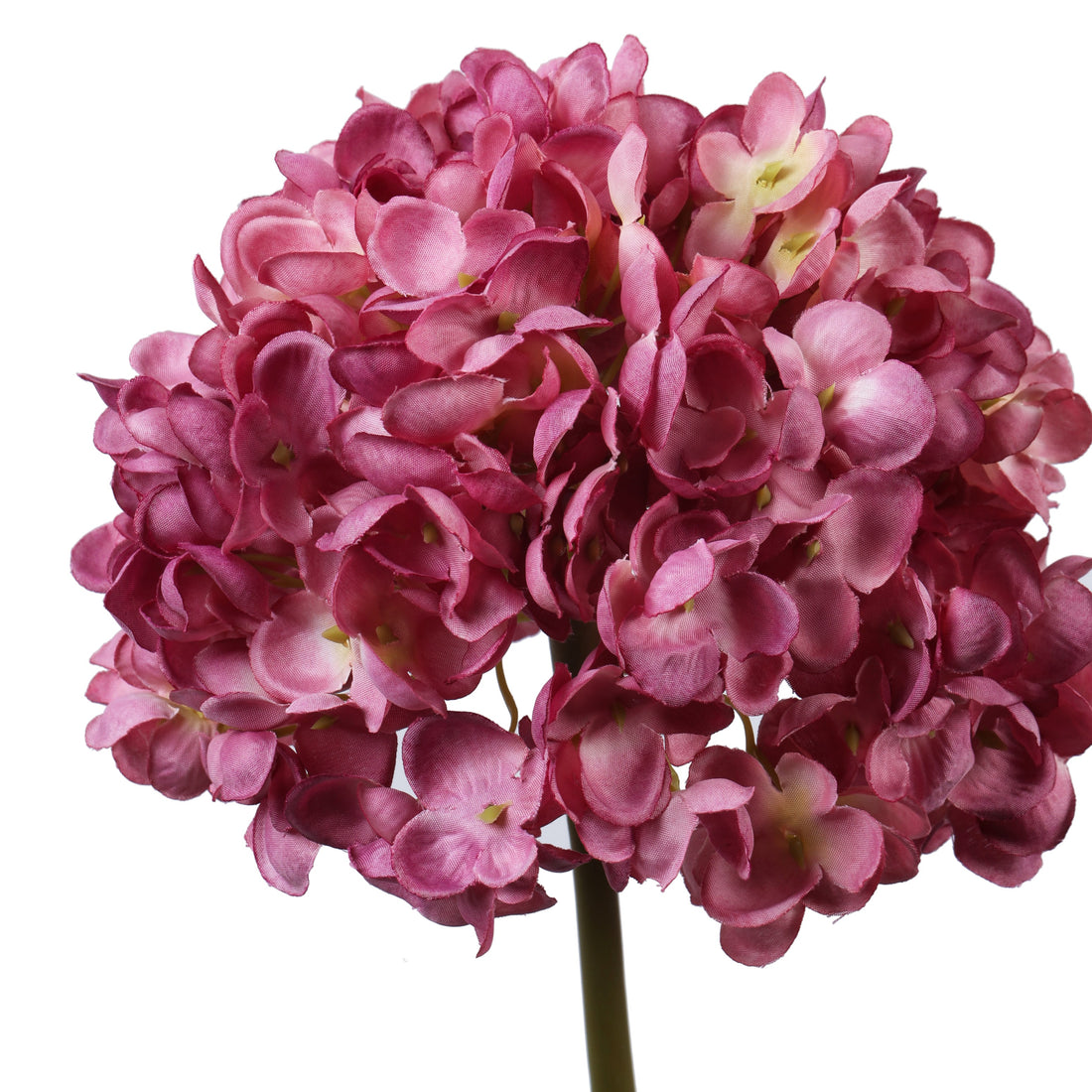 Purple Hydrangea Faux Flower Sticks, Set of 3 (50cm)