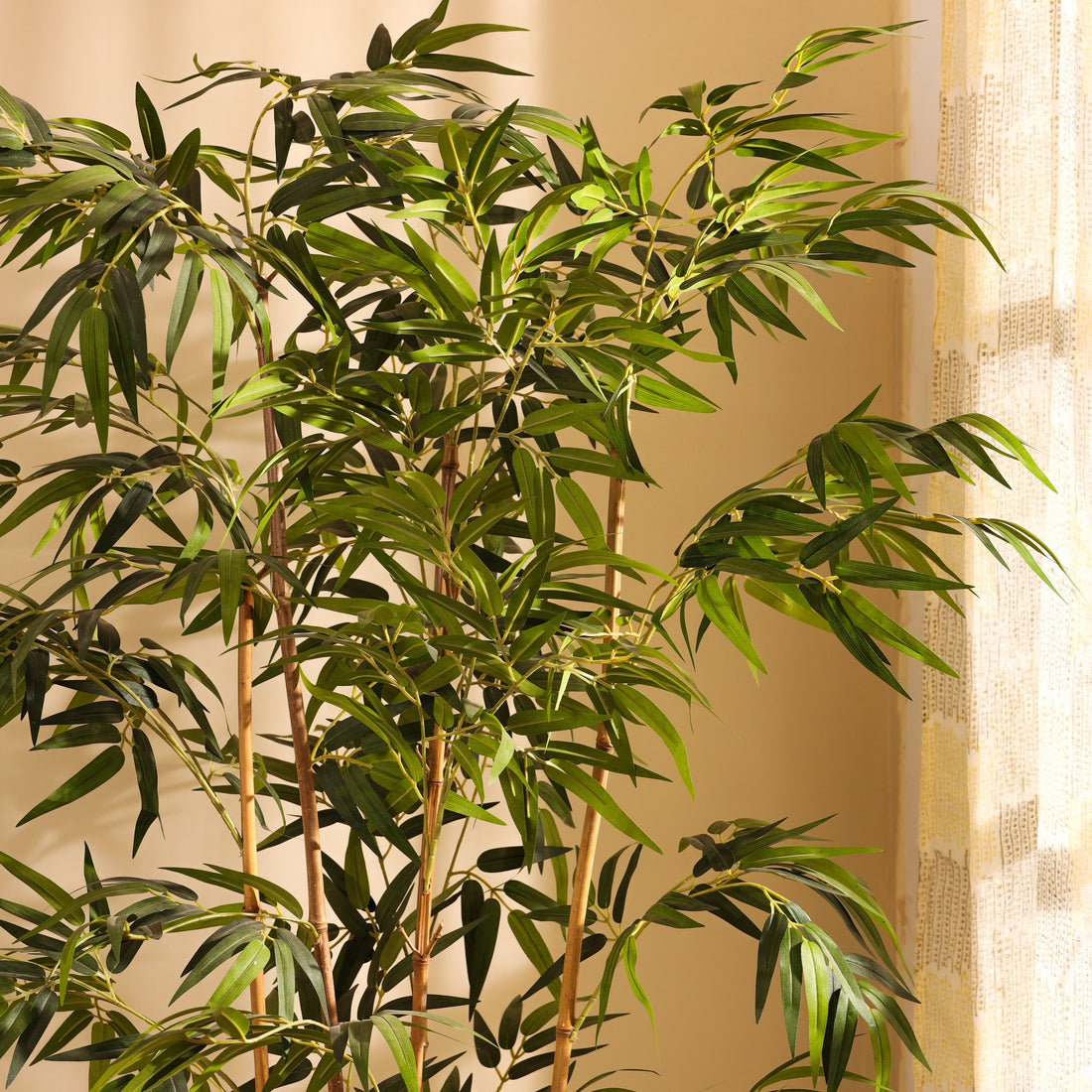 Faux Bamboo Plant, 6 feet