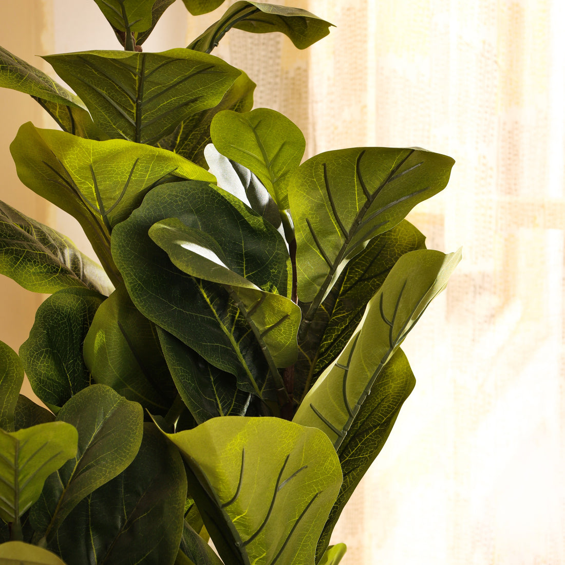 Faux Fiddle Leaf Fig Plant, 5 Feet