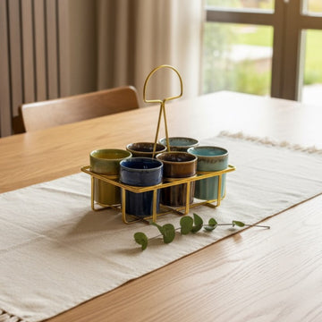 Cutting Chai Ceramic Set