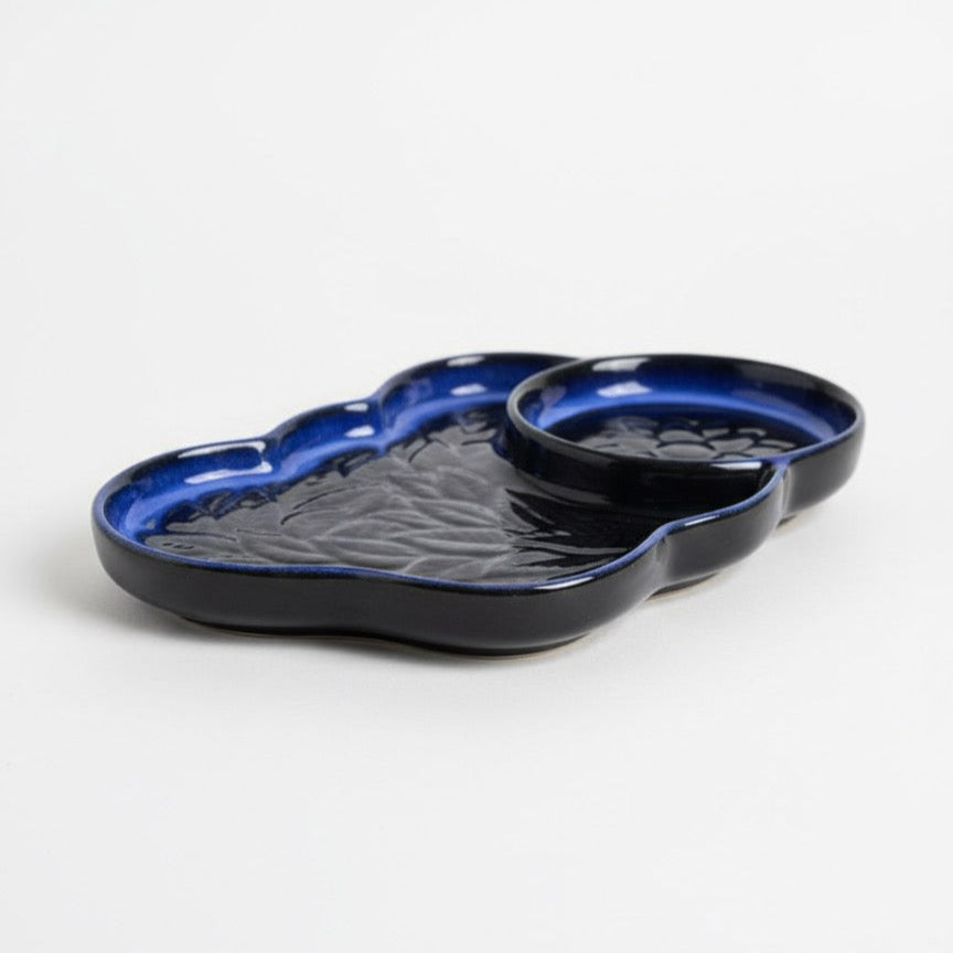 Anuri Chip and Dip Platter, Black