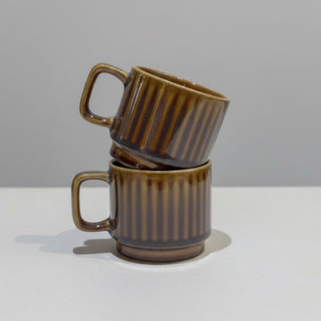 Anuri Ceramic Mug, Brown