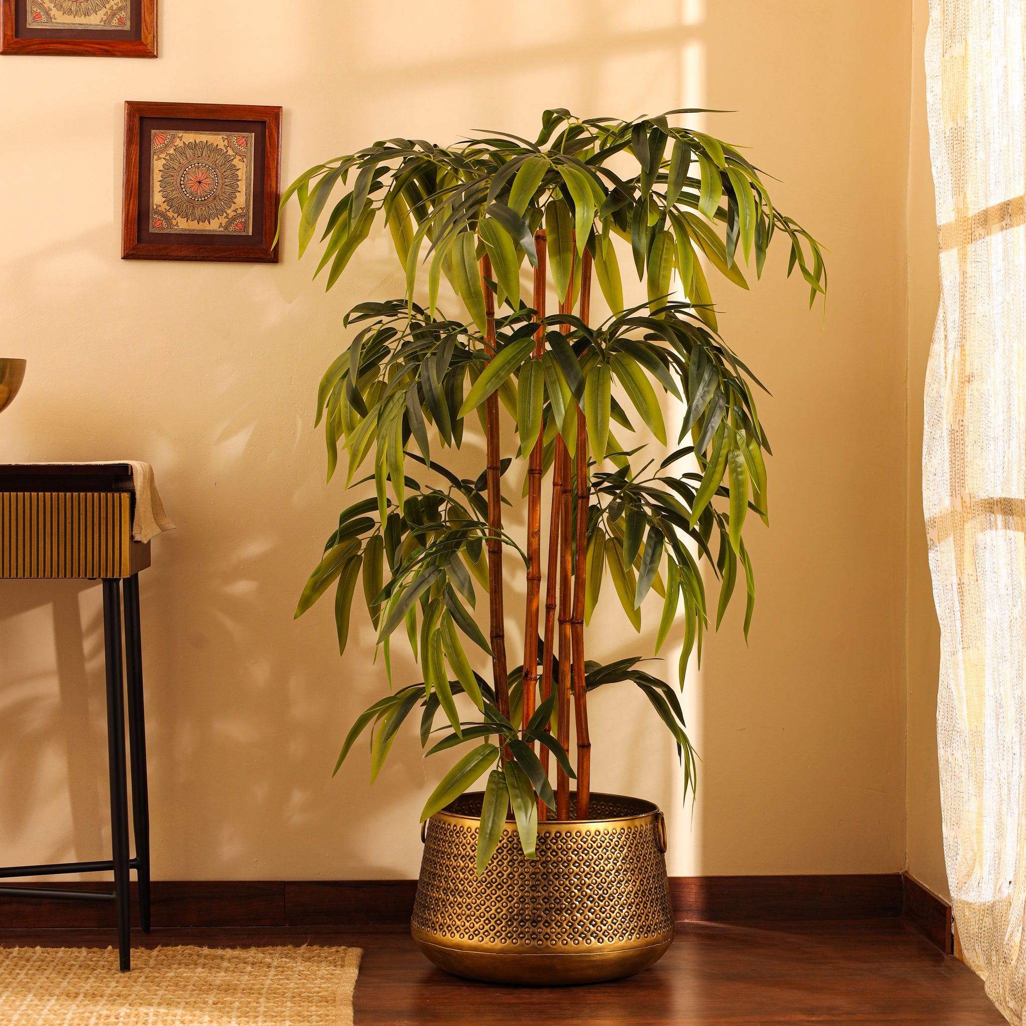 Faux Bamboo Plant, 5 feet (Style B)