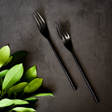 Noir Dinner Fork, Set of 4